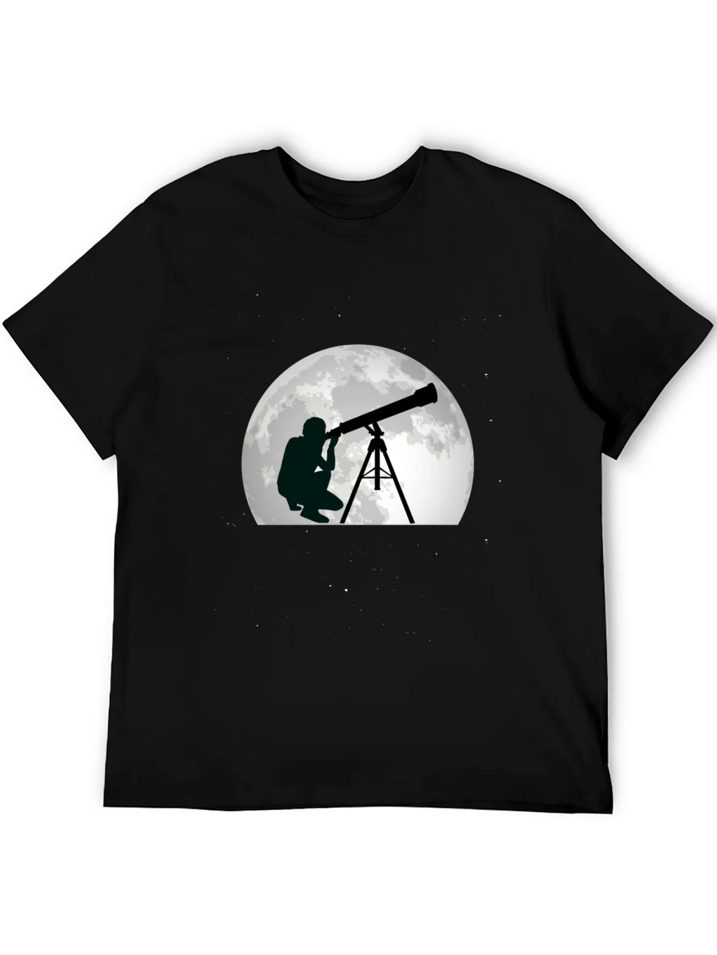 Telescope Stargazer Graphic T-Shirt product image 5
