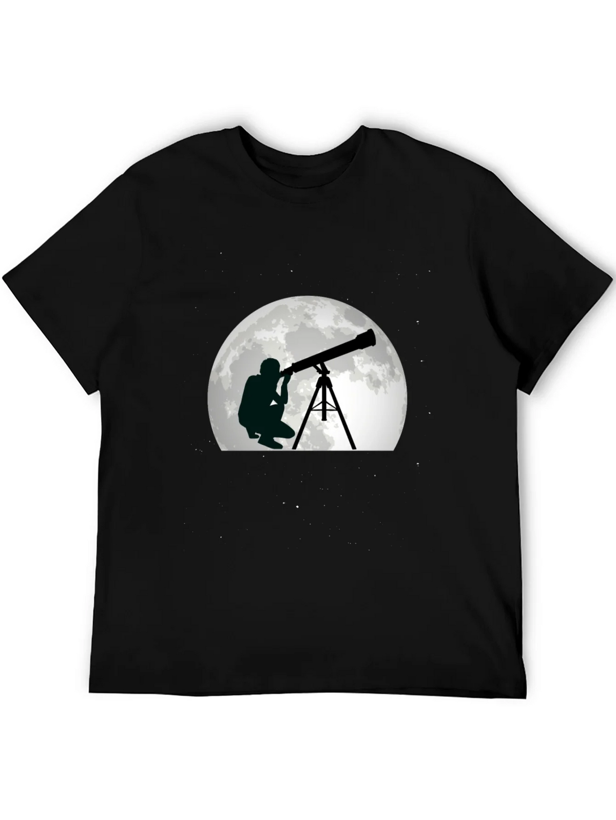 Telescope Stargazer Graphic T-Shirt product image 5