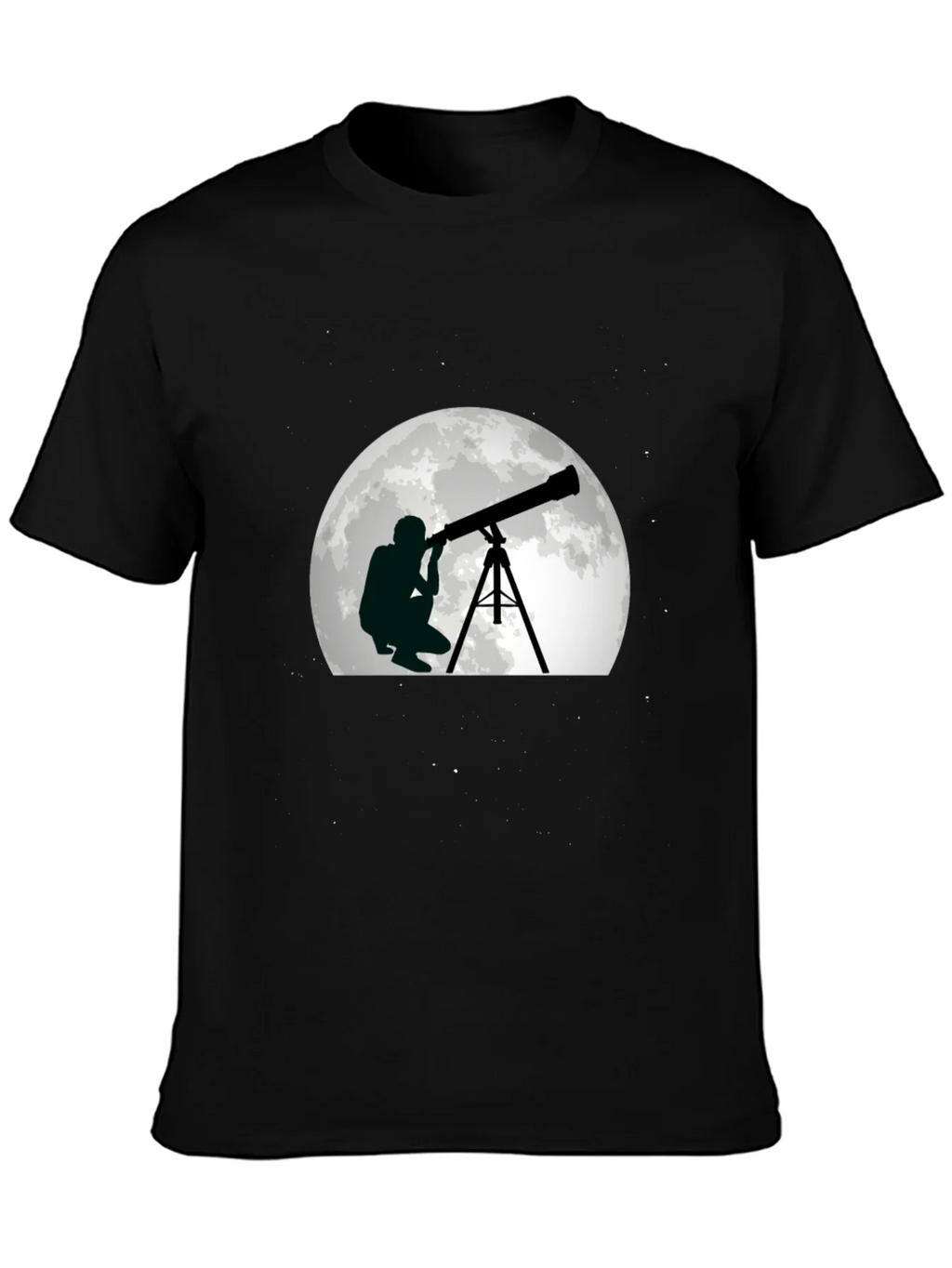 Telescope Stargazer Graphic T-Shirt product image 3