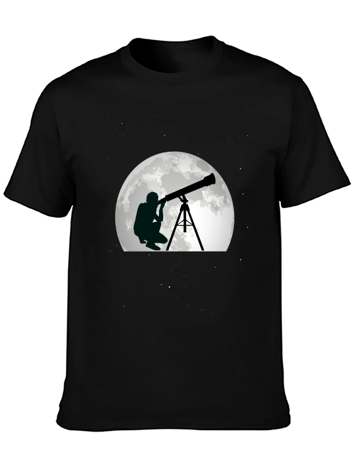 Telescope Stargazer Graphic T-Shirt product image 3