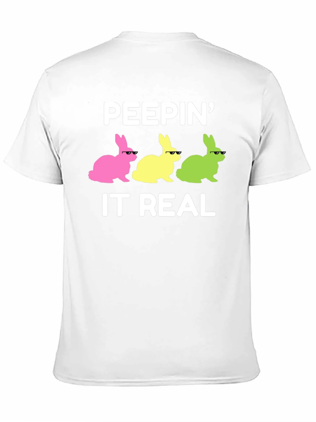 Peepin It Real Easter Bunny T-Shirt product image 10