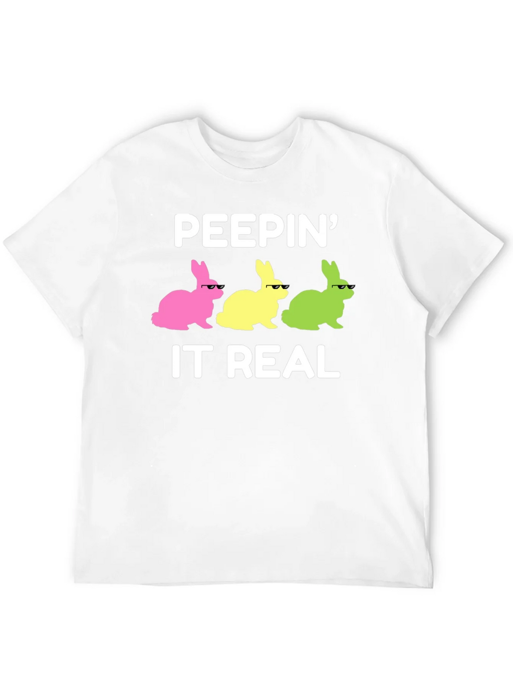 Peepin It Real Easter Bunny T-Shirt product image 11