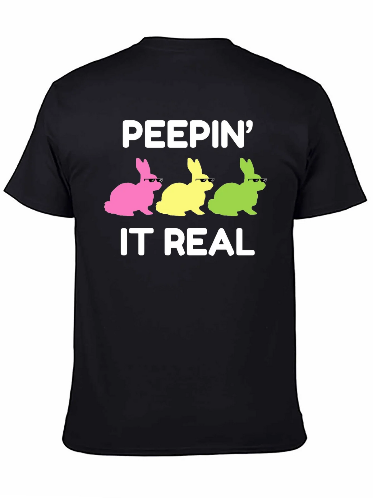 Peepin It Real Easter Bunny T-Shirt product image 4