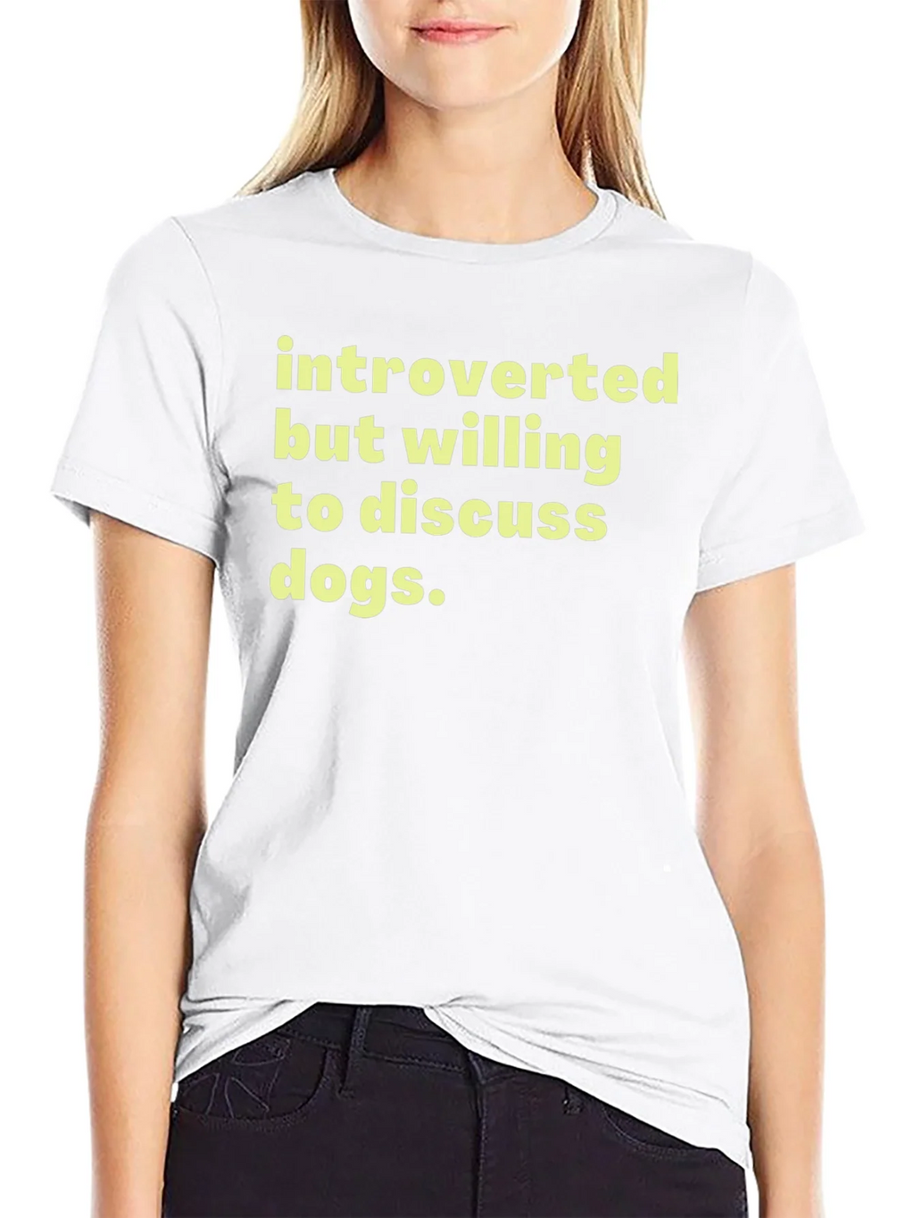 Introverted Dog Lover T-Shirt - Soft Cotton Tee product image 8