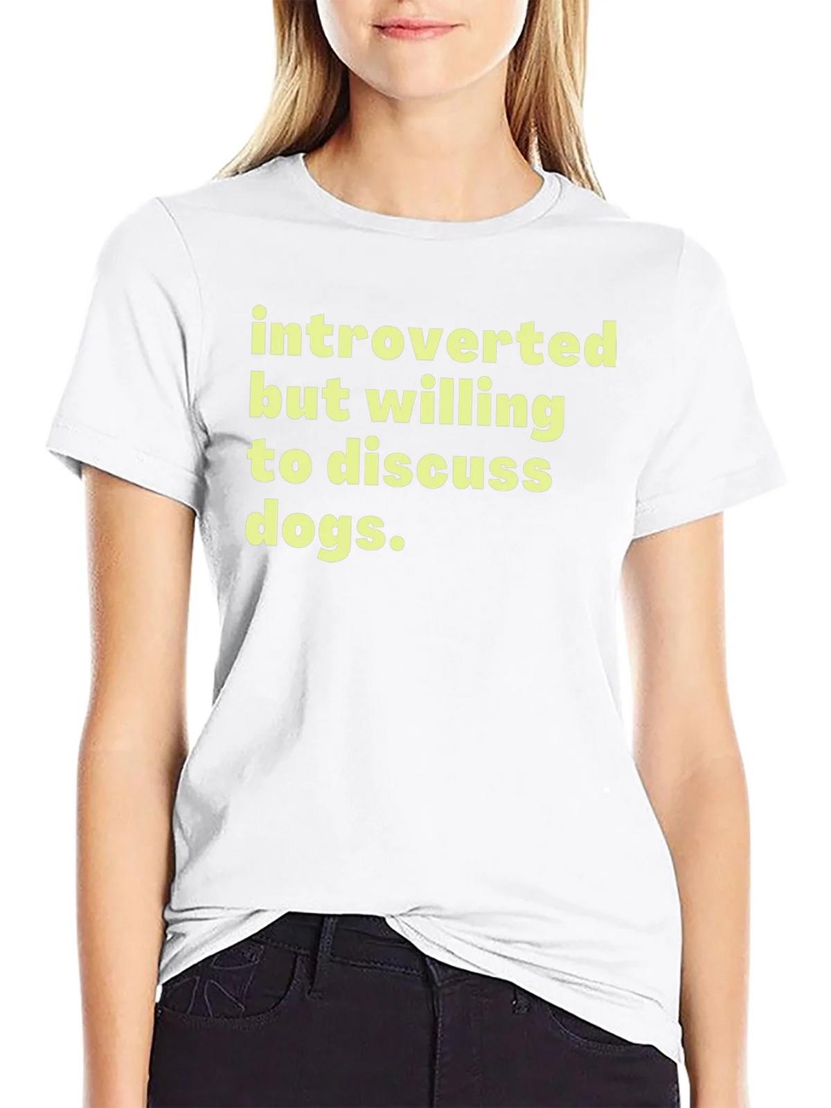 Introverted Dog Lover T-Shirt - Soft Cotton Tee product image 8