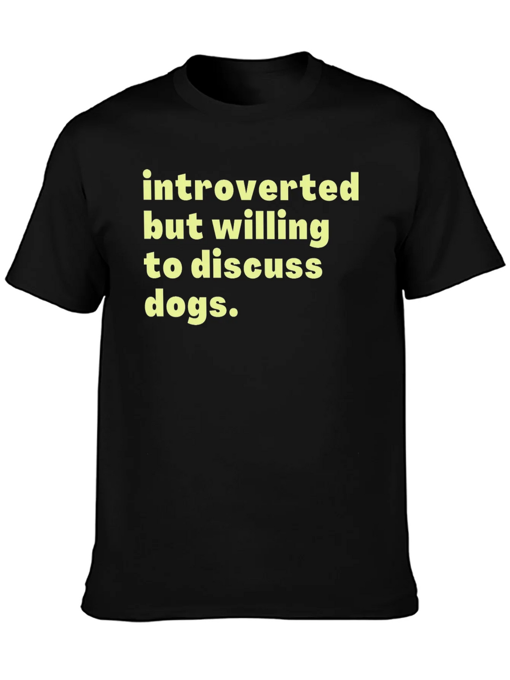 Introverted Dog Lover T-Shirt - Soft Cotton Tee product image 3