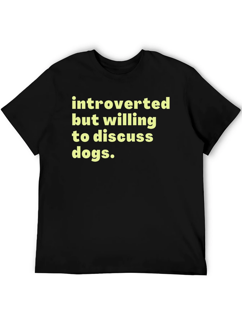 Introverted Dog Lover T-Shirt - Soft Cotton Tee product image 5