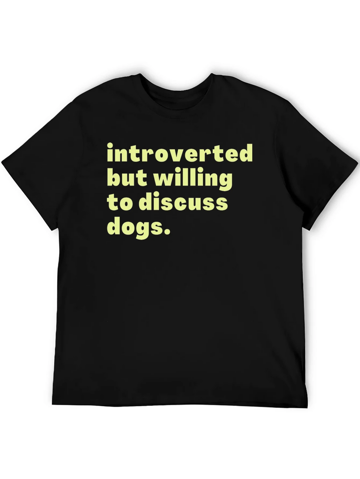 Introverted Dog Lover T-Shirt - Soft Cotton Tee product image 5
