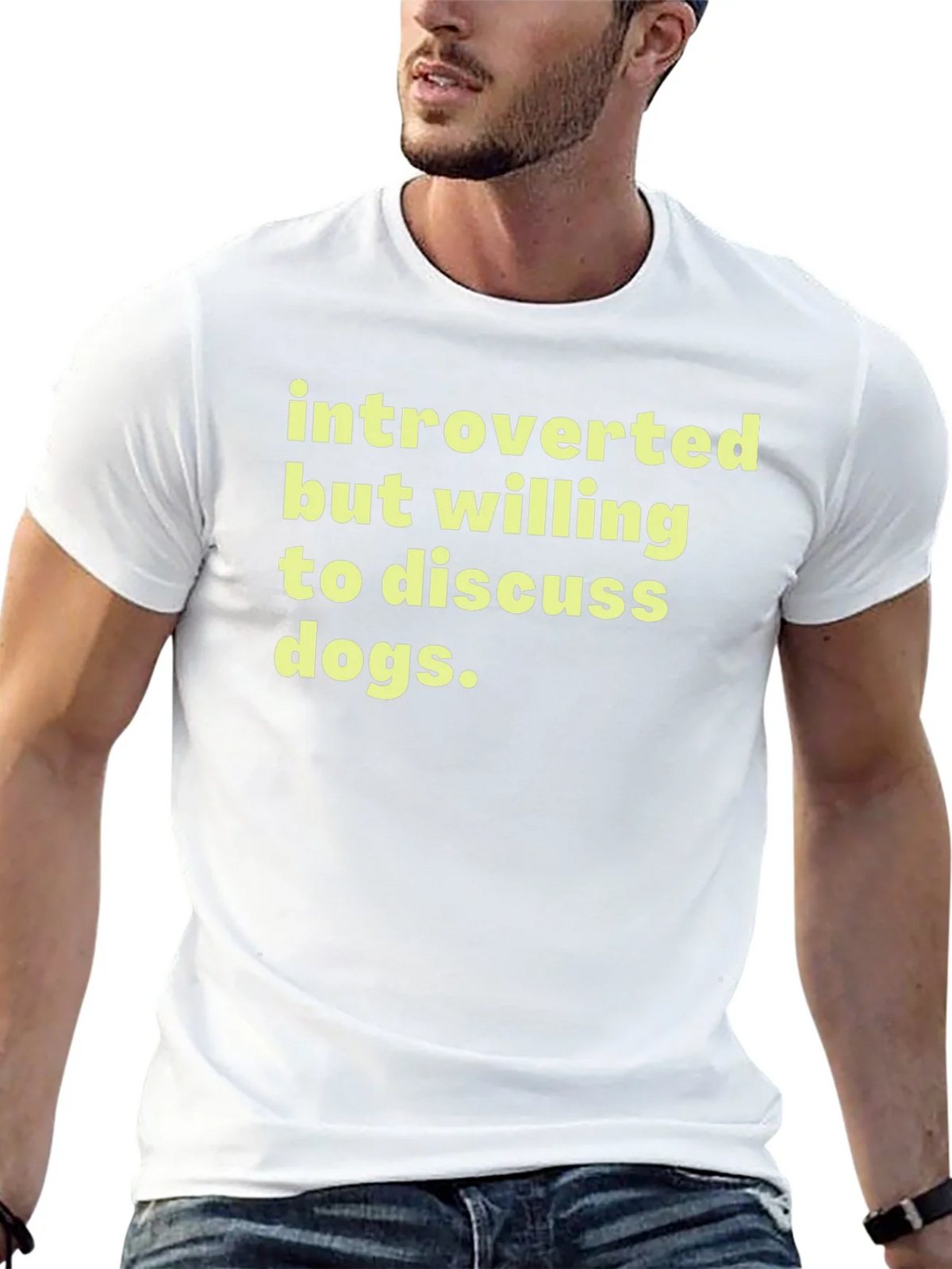 Introverted Dog Lover T-Shirt - Soft Cotton Tee product image 12