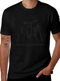 Expressive Graphic Tee - Calm Down Design product image 1