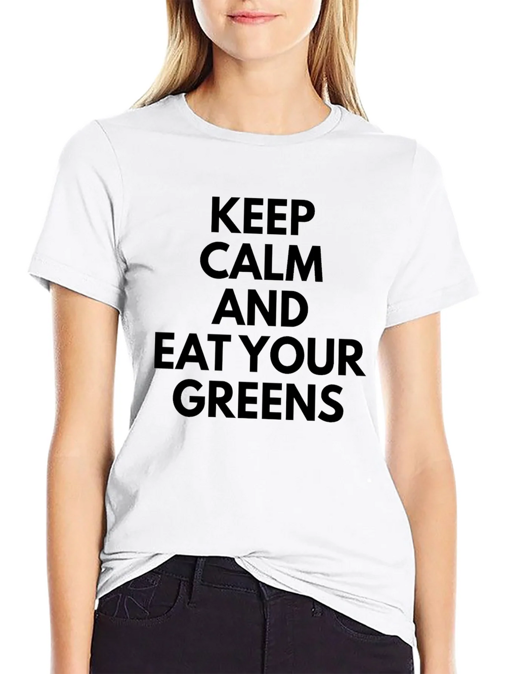 Keep Calm and Eat Your Greens T-Shirt product image 8