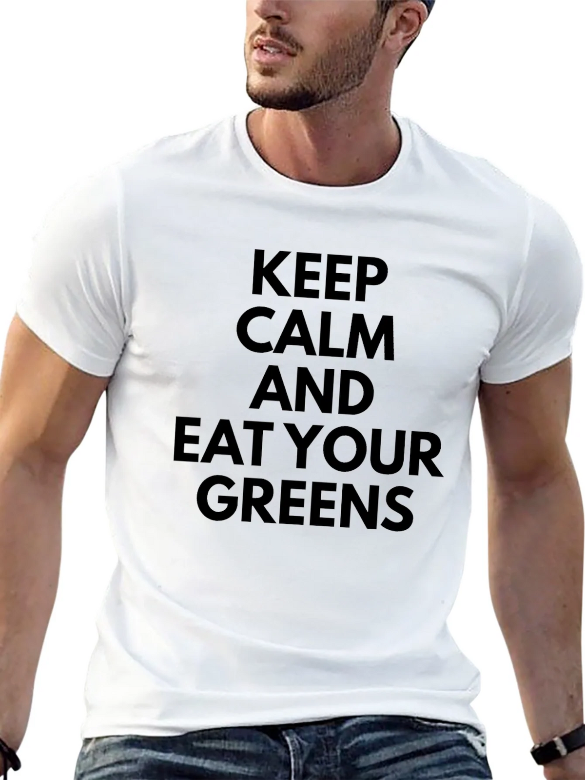 Keep Calm and Eat Your Greens T-Shirt product image 12