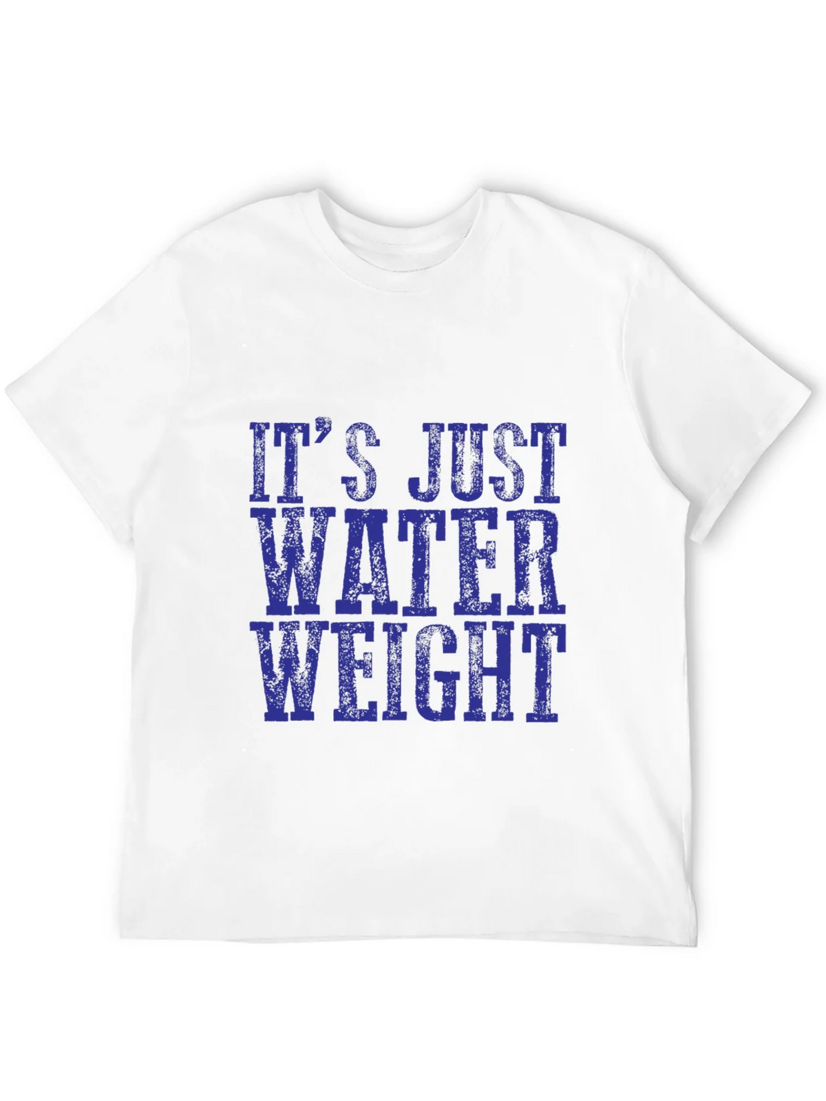Its Just Water Weight Black T-Shirt product image 11