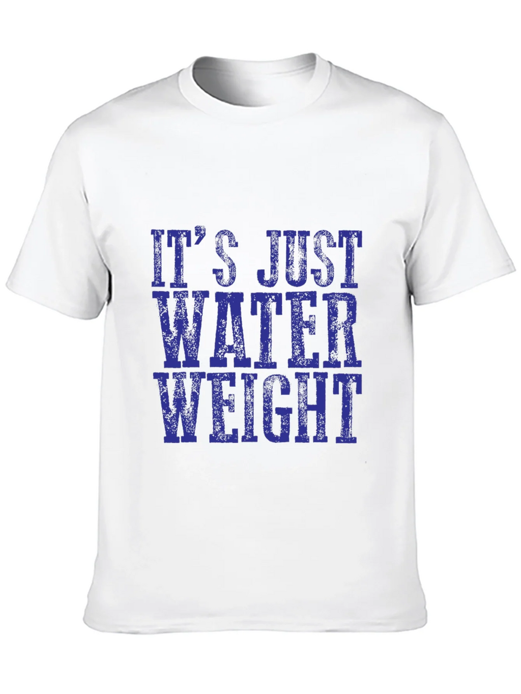 Its Just Water Weight Black T-Shirt product image 9
