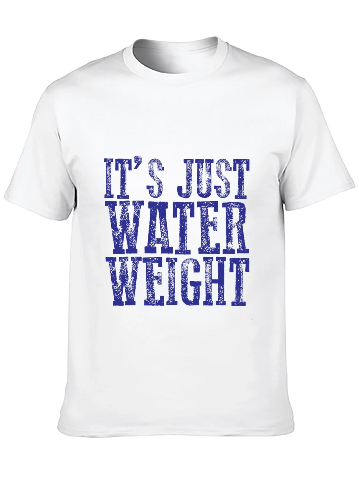 Its Just Water Weight Black T-Shirt product image 9