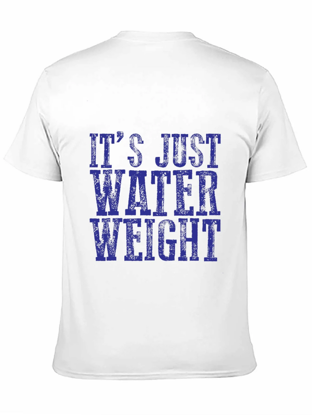Its Just Water Weight Black T-Shirt product image 10