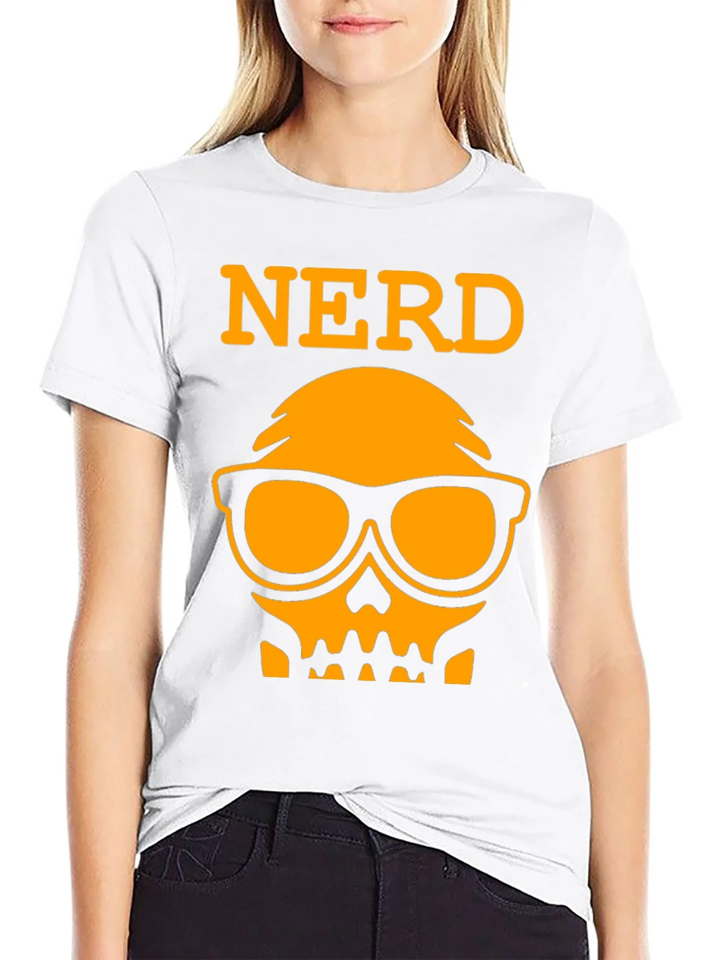 Nerd Skull T-Shirt - Geek Chic Tee product image 8