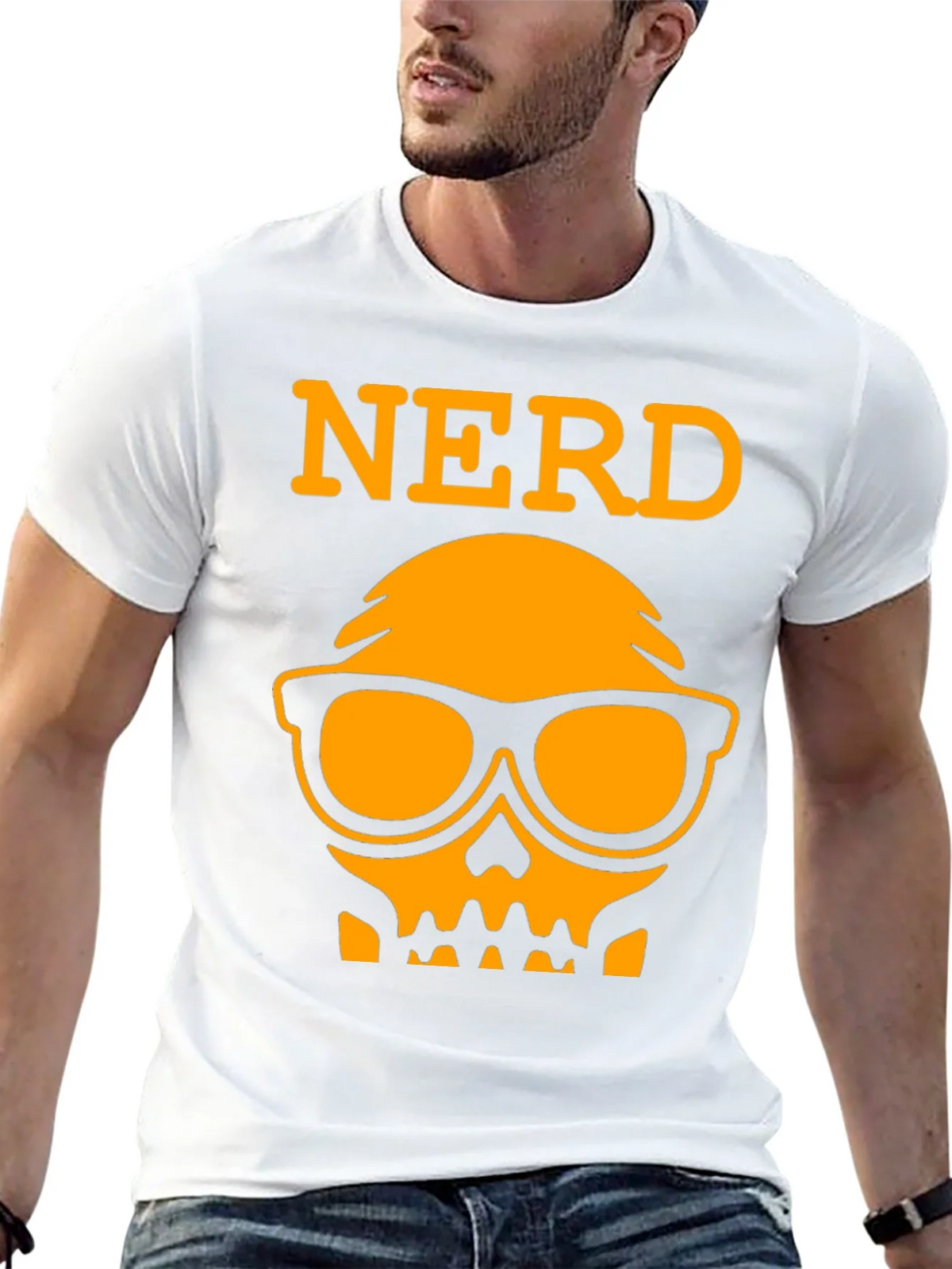 Nerd Skull T-Shirt - Geek Chic Tee product image 12