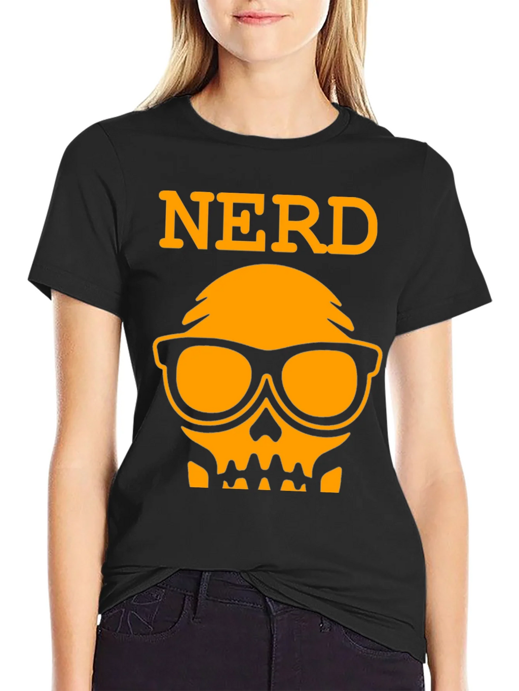 Nerd Skull T-Shirt - Geek Chic Tee product image 2