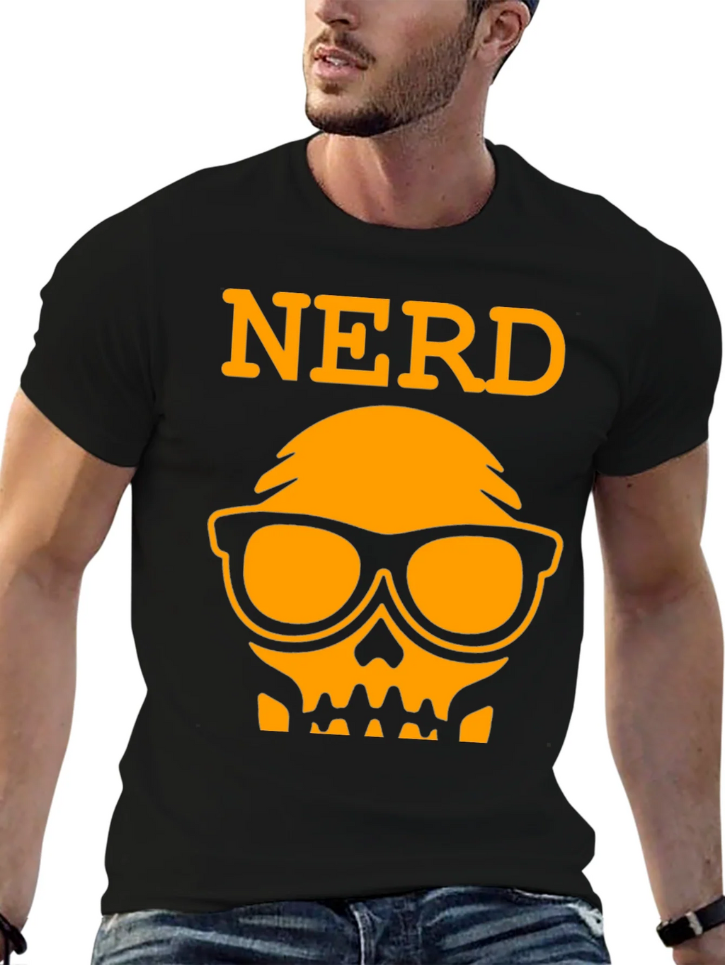 Nerd Skull T-Shirt - Geek Chic Tee product image 6