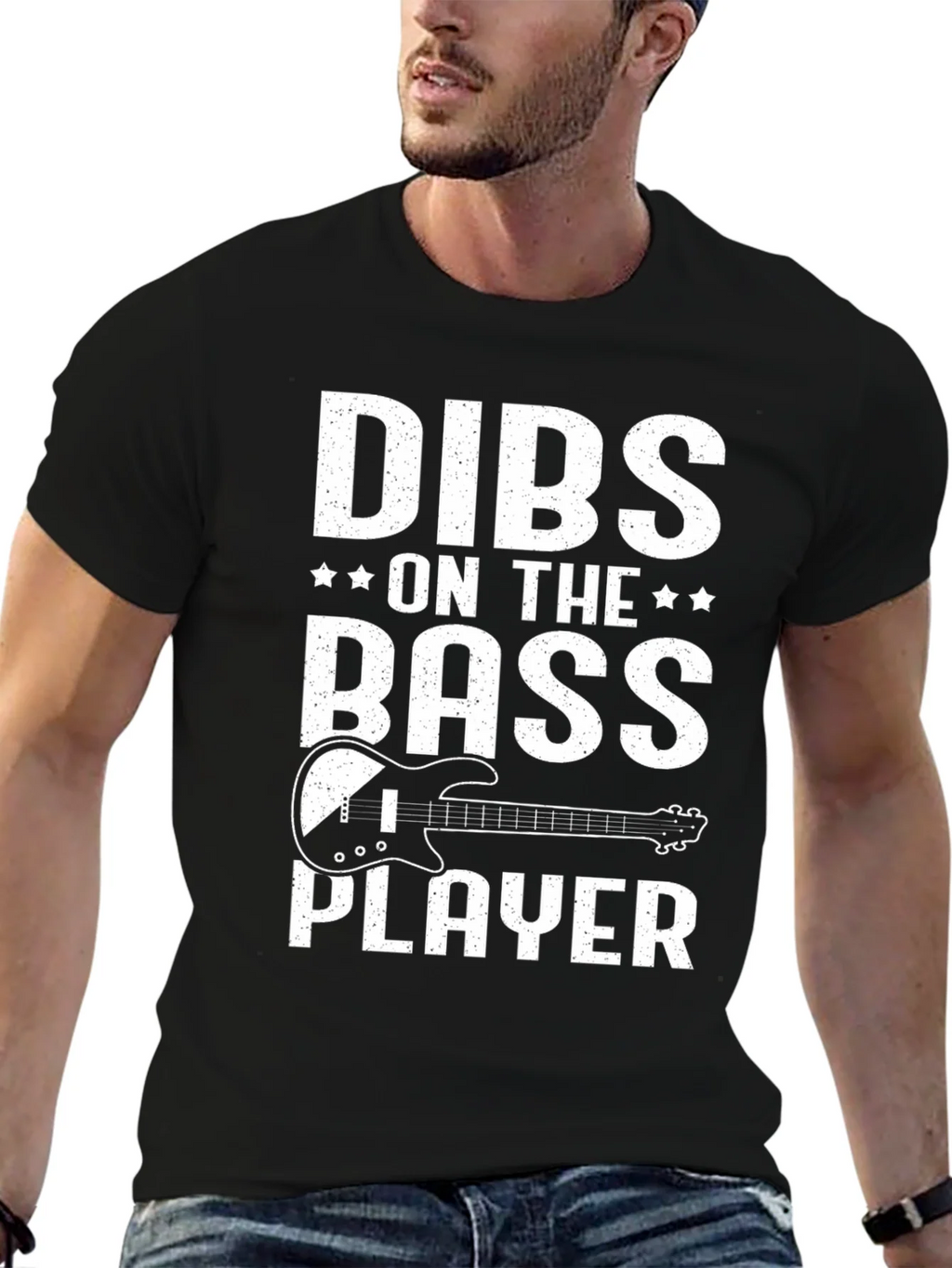 Dibs On The Bass Player T-Shirt - Music Lover Tee product image 6
