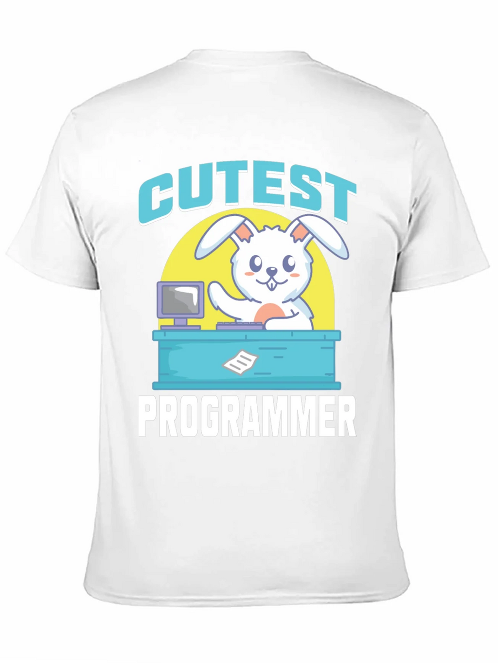 Cutest Programmer Graphic T-Shirt - Bunny Coder Tee product image 10