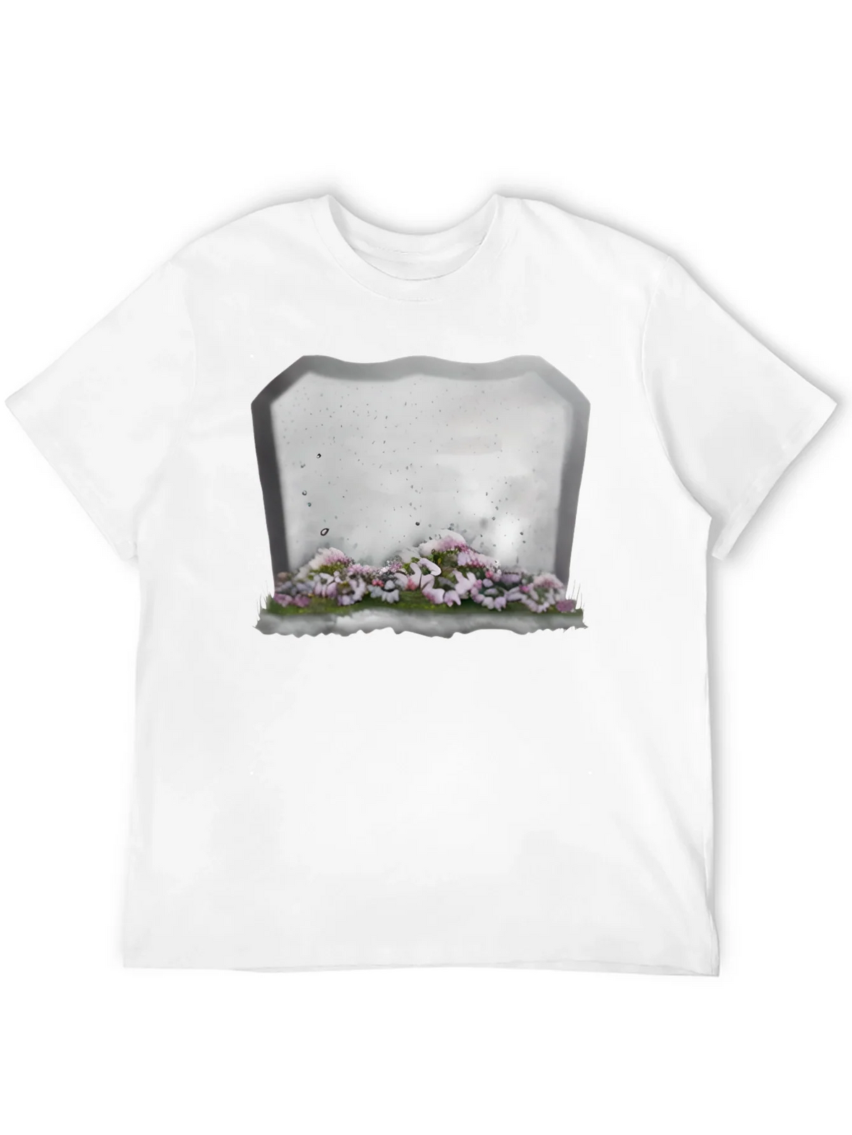 Floral Tombstone T-Shirt - Gothic Style product image 11