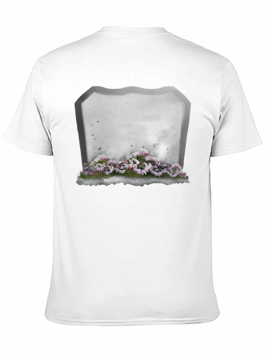 Floral Tombstone T-Shirt - Gothic Style product image 10