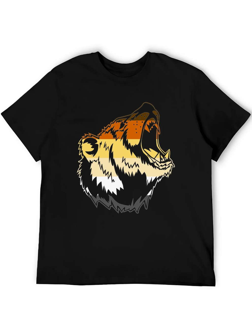 Bear Pride Graphic T-Shirt - Black product image 5