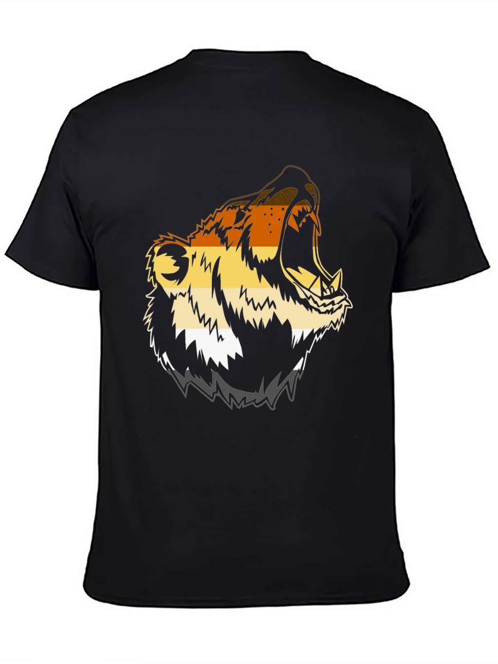 Bear Pride Graphic T-Shirt - Black product image 4