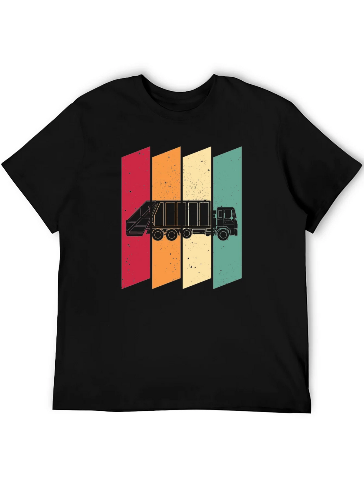 Retro Style Garbage Truck T-Shirt product image 5