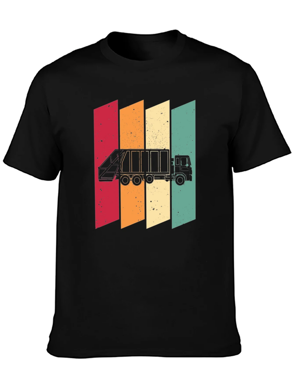 Retro Style Garbage Truck T-Shirt product image 3