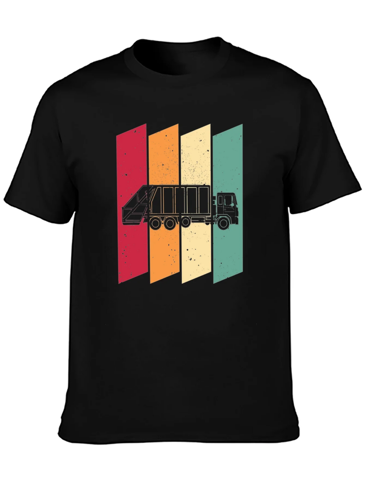 Retro Style Garbage Truck T-Shirt product image 3