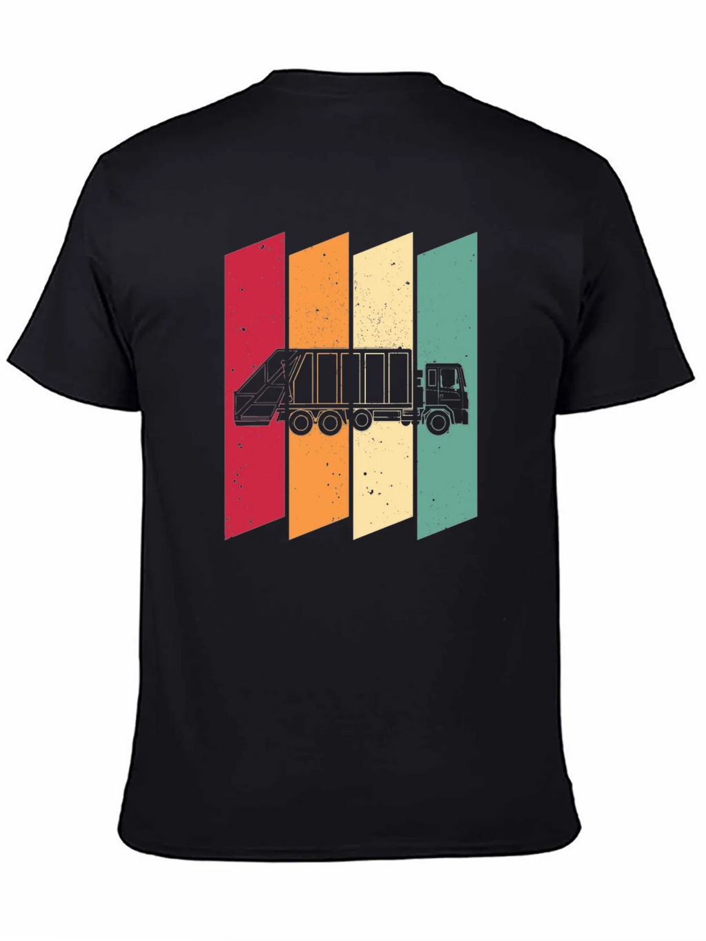 Retro Style Garbage Truck T-Shirt product image 4