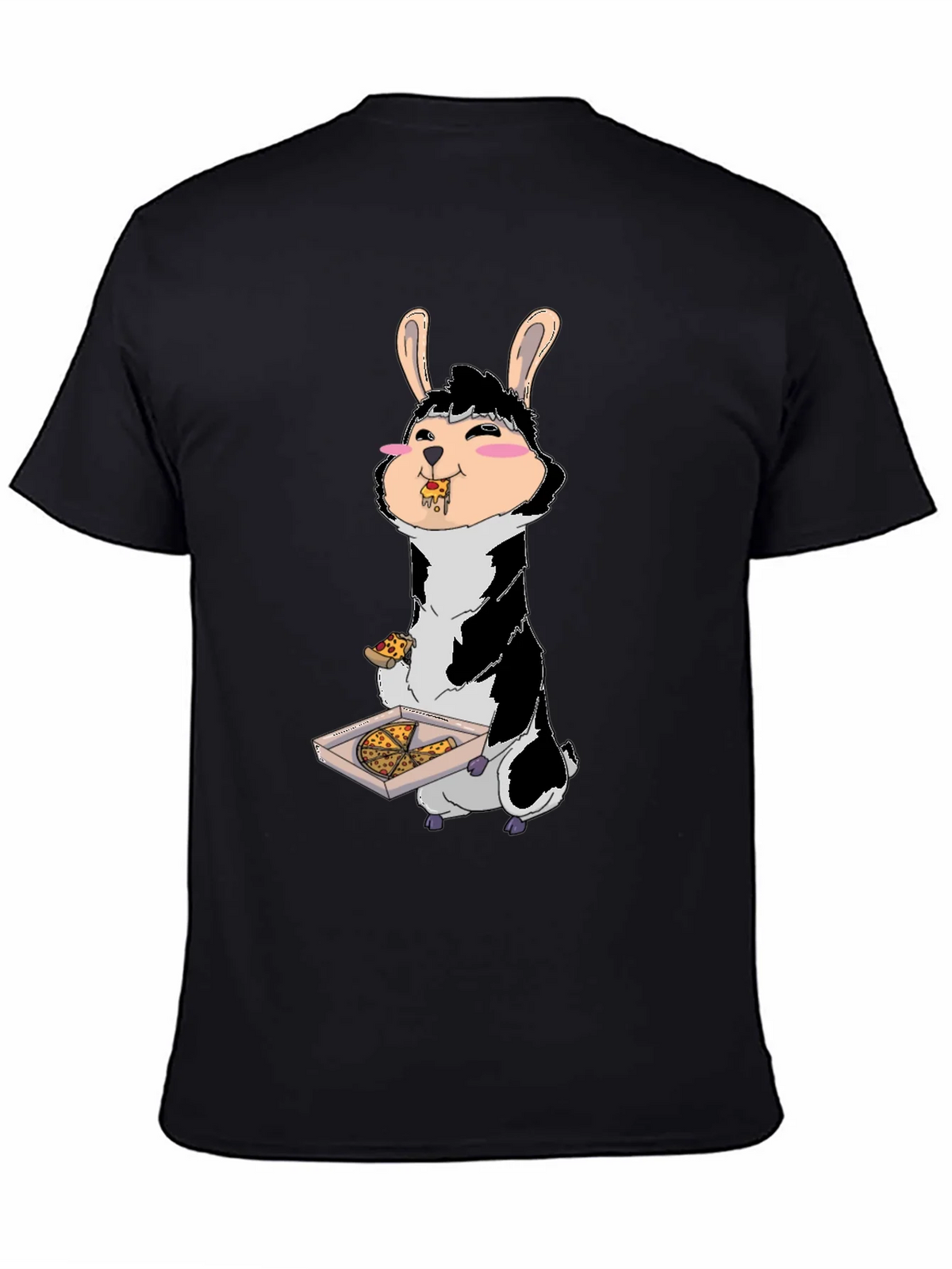 Pizza Eating Bunny T-Shirt product image 4
