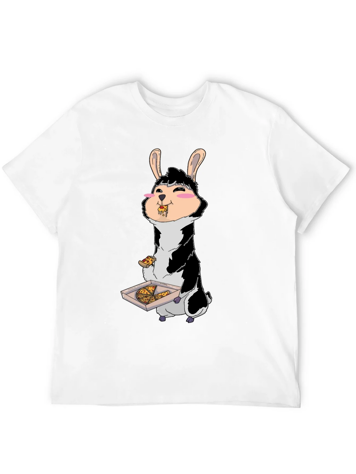 Pizza Eating Bunny T-Shirt product image 11
