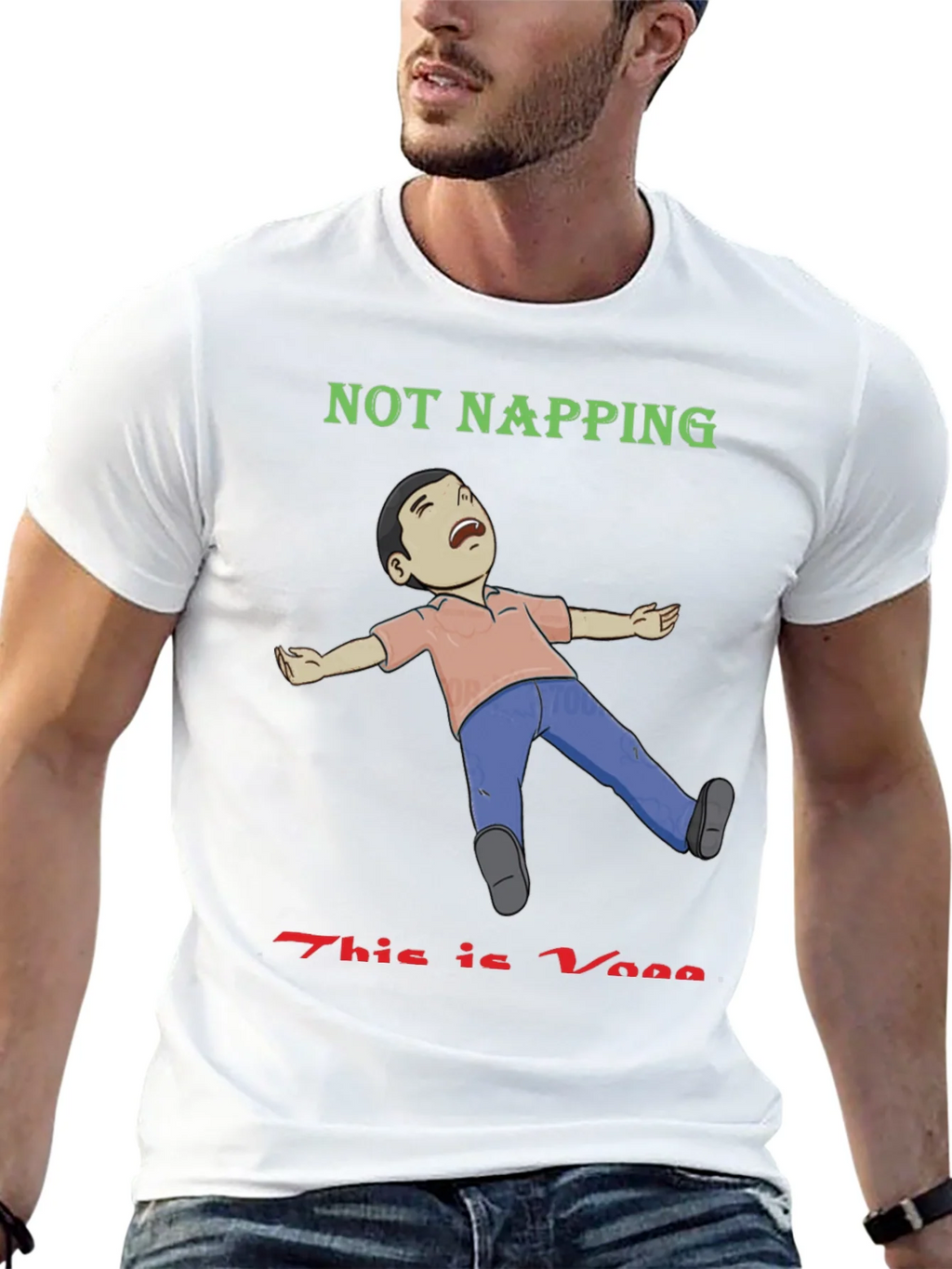 Not Napping This is Yoga T-Shirt product image 12