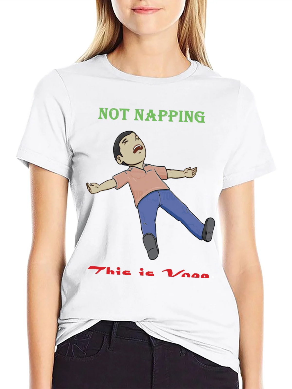 Not Napping This is Yoga T-Shirt product image 8
