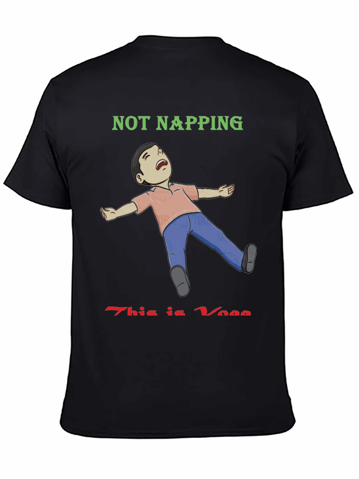 Not Napping This is Yoga T-Shirt product image 4