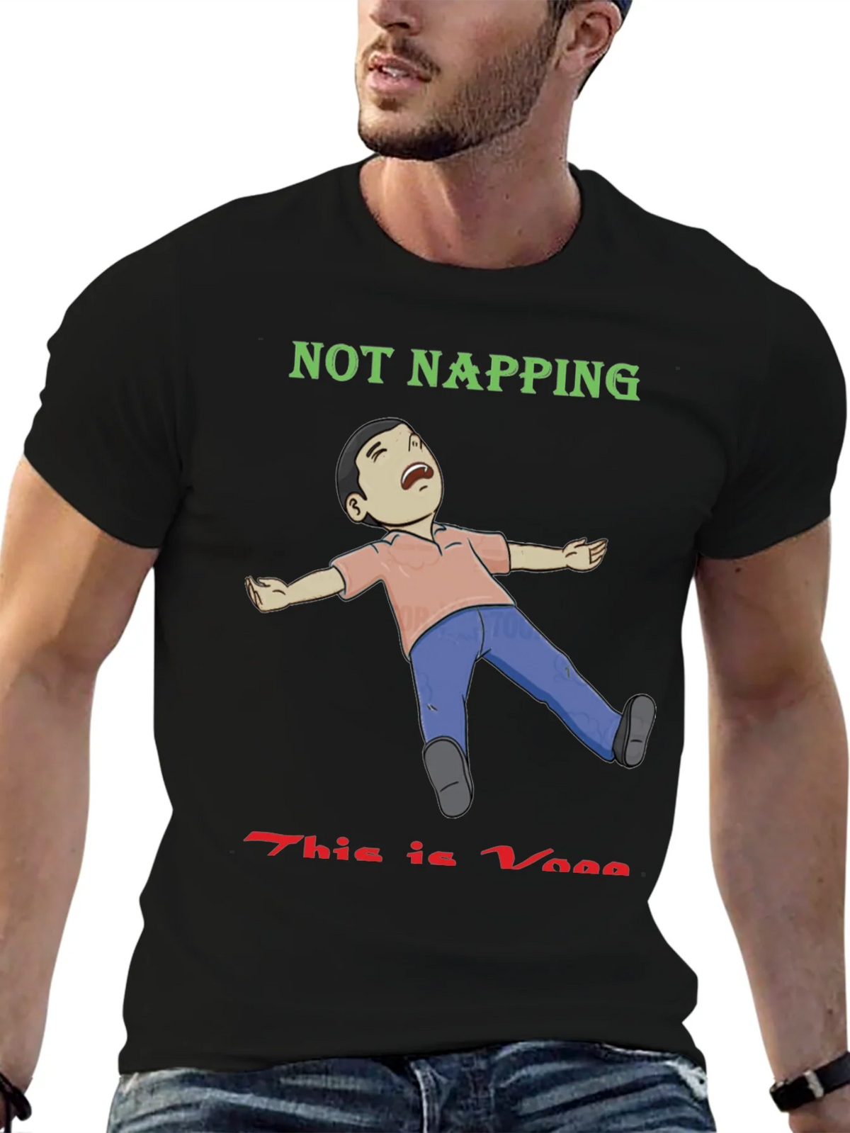 Not Napping This is Yoga T-Shirt product image 6
