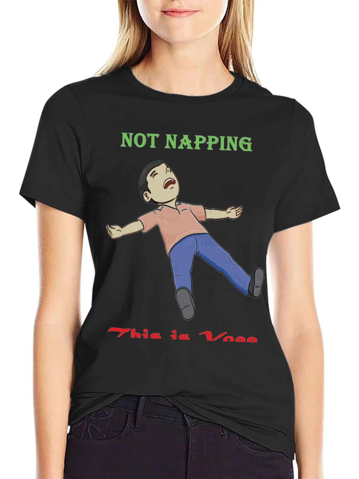 Not Napping This is Yoga T-Shirt product image 2