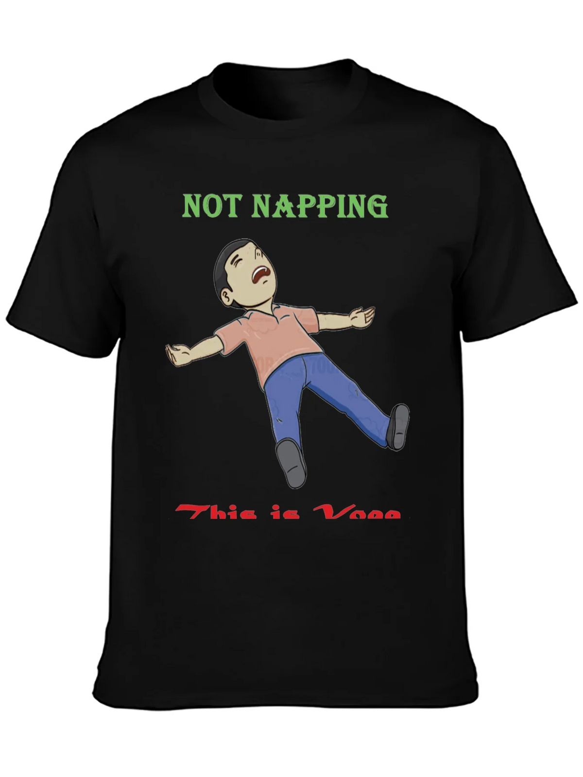 Not Napping This is Yoga T-Shirt product image 3