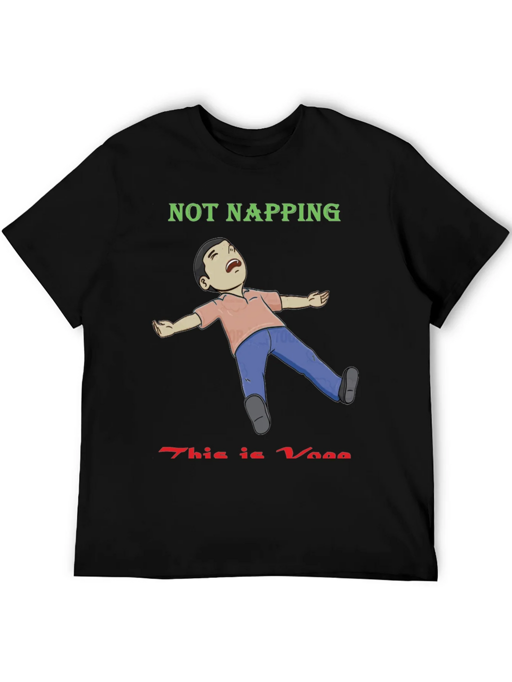 Not Napping This is Yoga T-Shirt product image 5