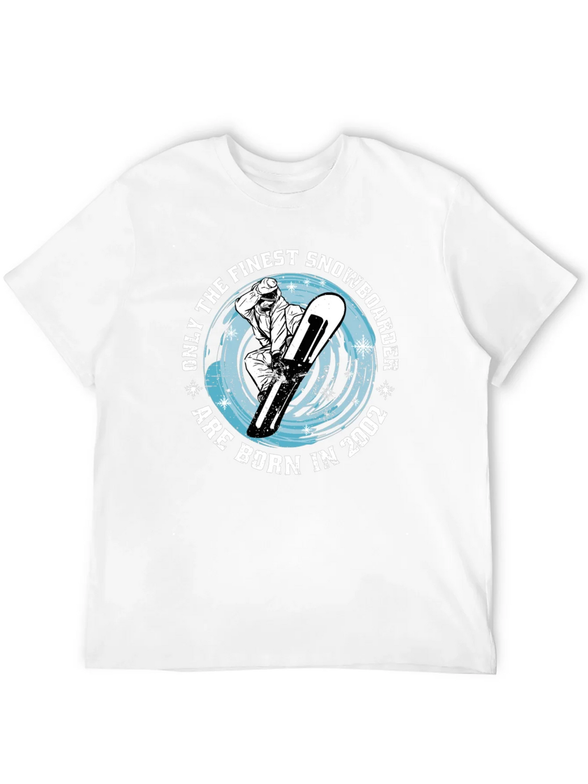 Finest Snowboarder Born in 2002 T-Shirt product image 11