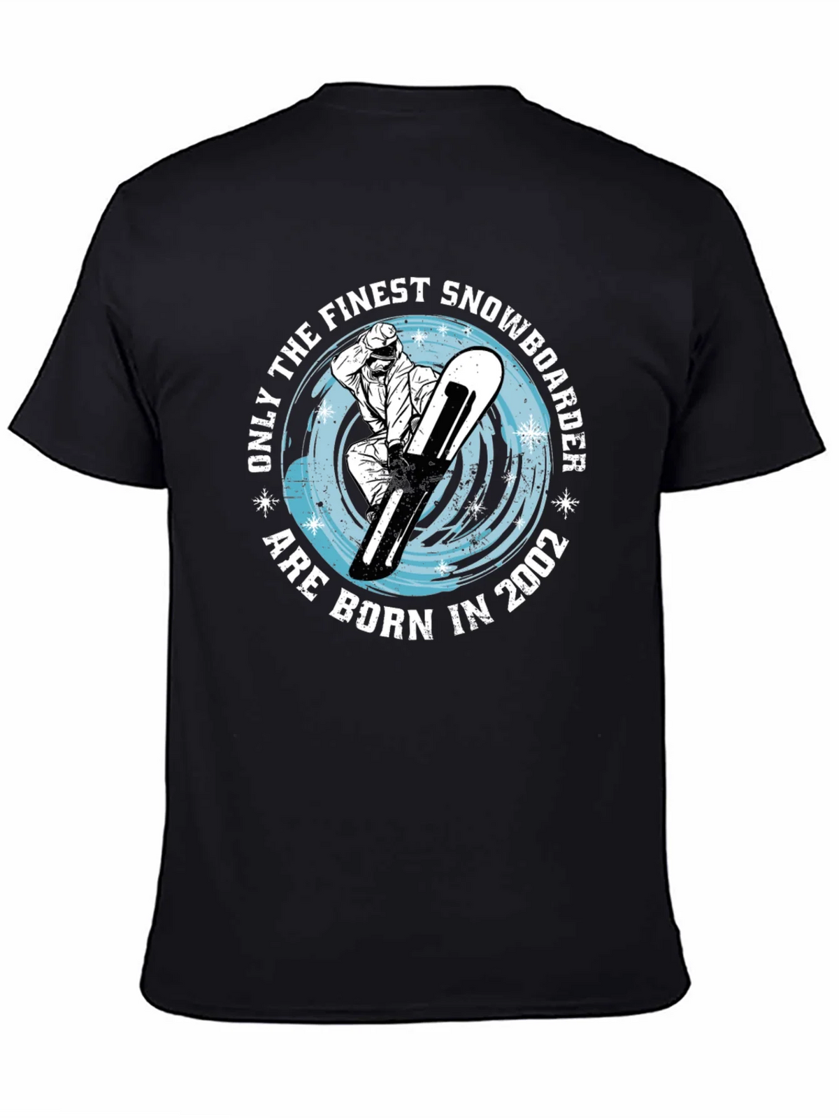 Finest Snowboarder Born in 2002 T-Shirt product image 4