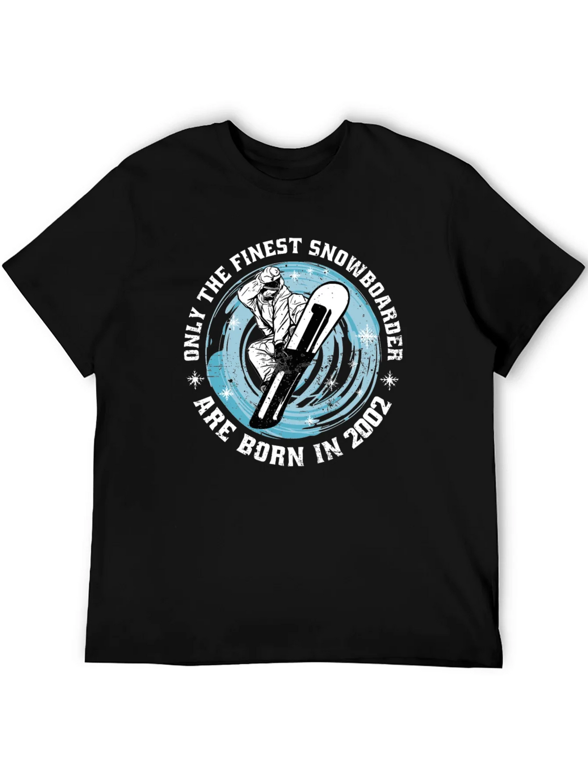 Finest Snowboarder Born in 2002 T-Shirt product image 5