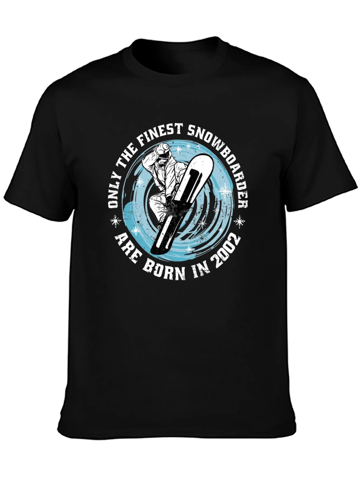 Finest Snowboarder Born in 2002 T-Shirt product image 3