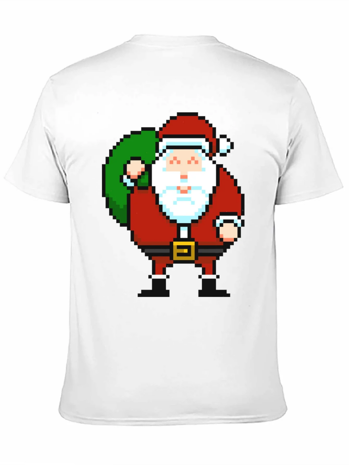 Pixel Santa T-Shirt - Retro Holiday Style product image 10