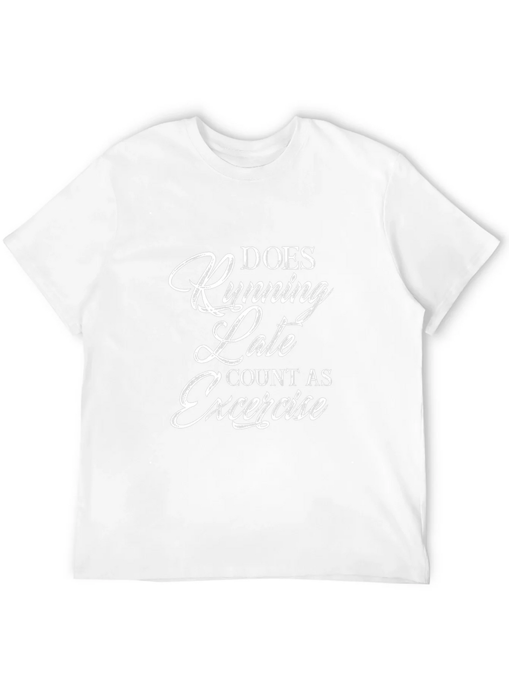 Running Late Exercise T-Shirt - Funny Workout Tee product image 11