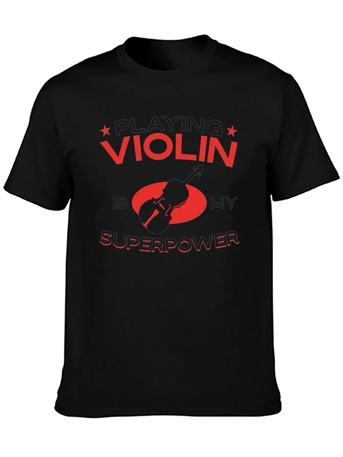 Violin Superpower T-Shirt - Musician Gift product image 3